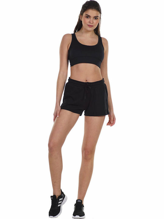 Women's Sports Bra without Padding Black
