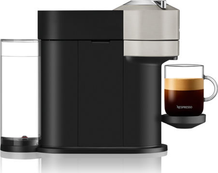 Krups Next Pod Coffee Machine Vertuo Light Grey