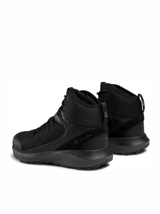 Columbia Trailstorm Mid Ανδρικά Ορειβατικά Μποτάκια Μαύρα