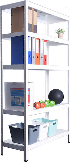 Kovona Drumy Galvanized Dexion Shelf 100x40x180cm With 5 Shelves Total Load Capacity 500kg