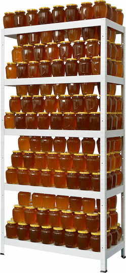 Kovona Drumy Galvanized Dexion Shelf 100x40x180cm With 5 Shelves Total Load Capacity 500kg
