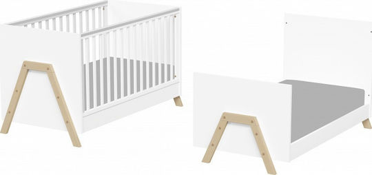 Casababy Oslo Σετ Βρεφικού Δωματίου με Κρεβάτι & Συρταριέρα Λευκό / Μπεζ