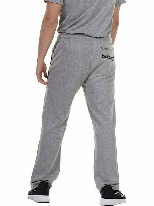 Body Action Men's Sweatpants Light Grey Melange