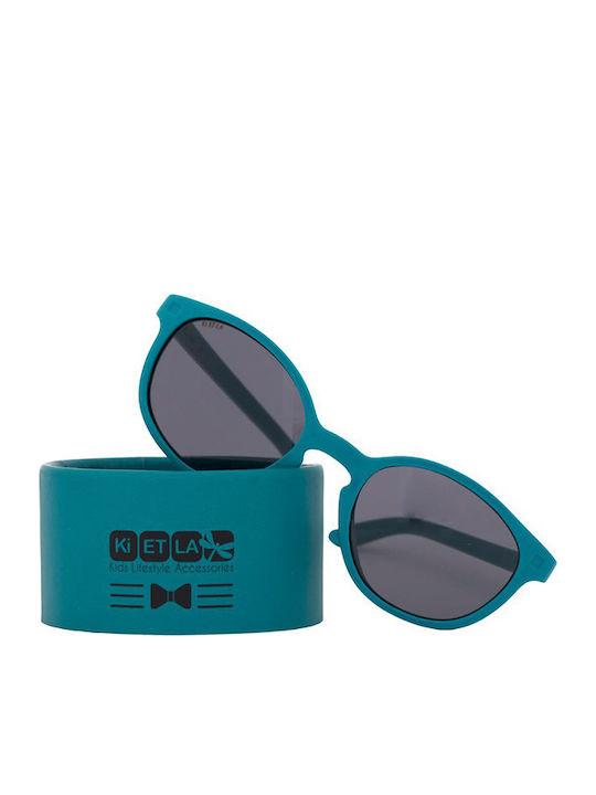 KiETLA Wazz Unbreakable Baby Sunglasses Blue for 1-2 Years