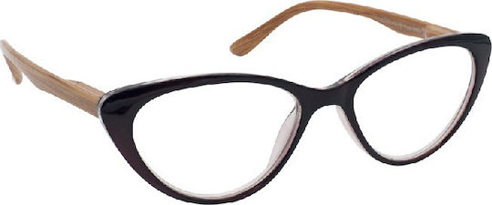 Eyelead Ε 206 Women's Reading Glasses +2.25 in Burgundy color