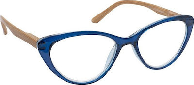 Eyelead E205 Reading Glasses +3.00 in Blue color E205 Ε 205