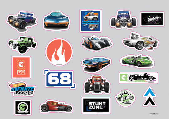 Diakakis Drawing Pad Hot Wheels 1pcs