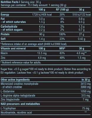 Biotech USA Iso Whey Zero Black Proteină din Zer Fără Gluten & Lactoză cu Aromă de Ciocolată 500gr