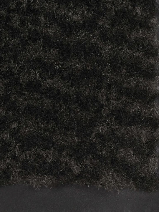 vidaXL Fußmatten Sisal mit rutschfester Unterlage Black 60x60cm 2Stück