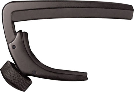 Daddario Plastic Clamp Capo for Electric and Acoustic Guitar Adjustable Tension Black