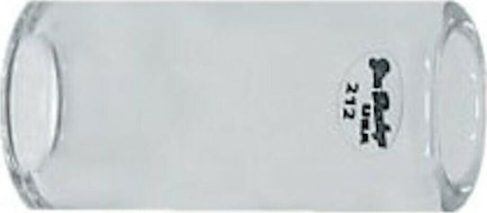 Dunlop Heavy Wall Small Short Glass Slide Slide σε Μαύρο Χρώμα