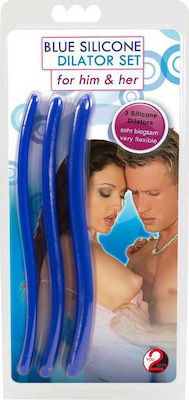 You2Toys Silicone Dilator Set 3 pcs in Blau Farbe 05221390000