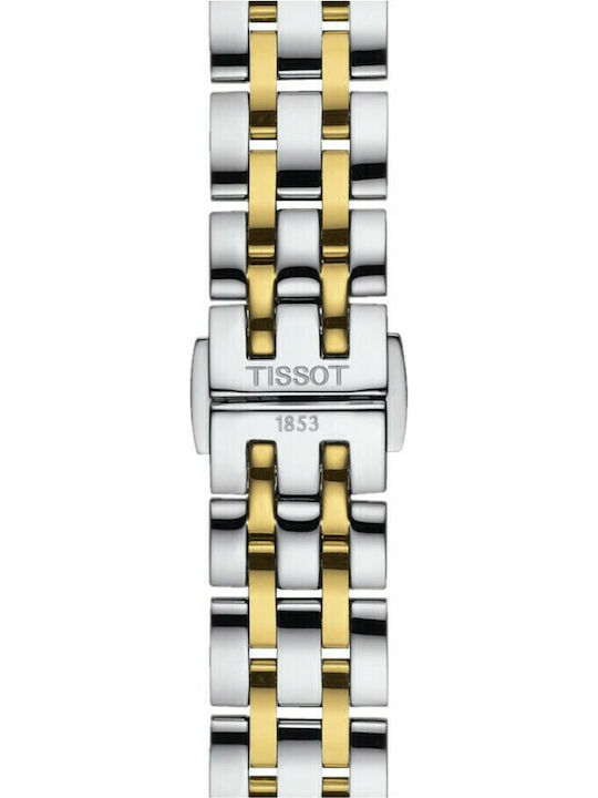 Tissot Classic Dream Women's Watch with Silver Metal Bracelet