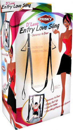 XR Frisky D'Luxe Entry Love Sling Leagăn în Culoare Negru