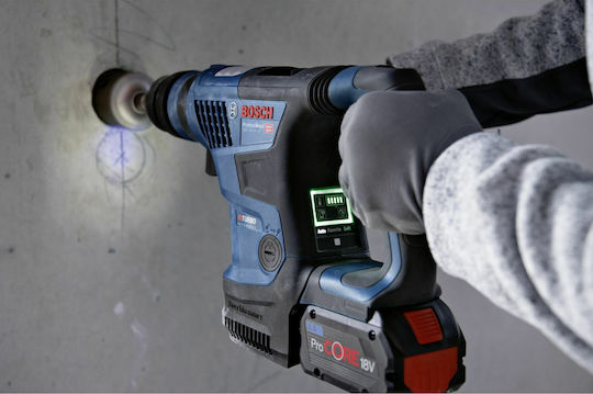 Bosch GBH 18V-34 CF Kit Impact Demolition Hammer Battery Brushless 18V 2x5.5Ah with Chuck SDS Plus 0611914003