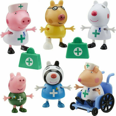 Giochi Preziosi Miniature Toy Σετ Γιατροί Peppa Pig for 3+ Years 5cm.