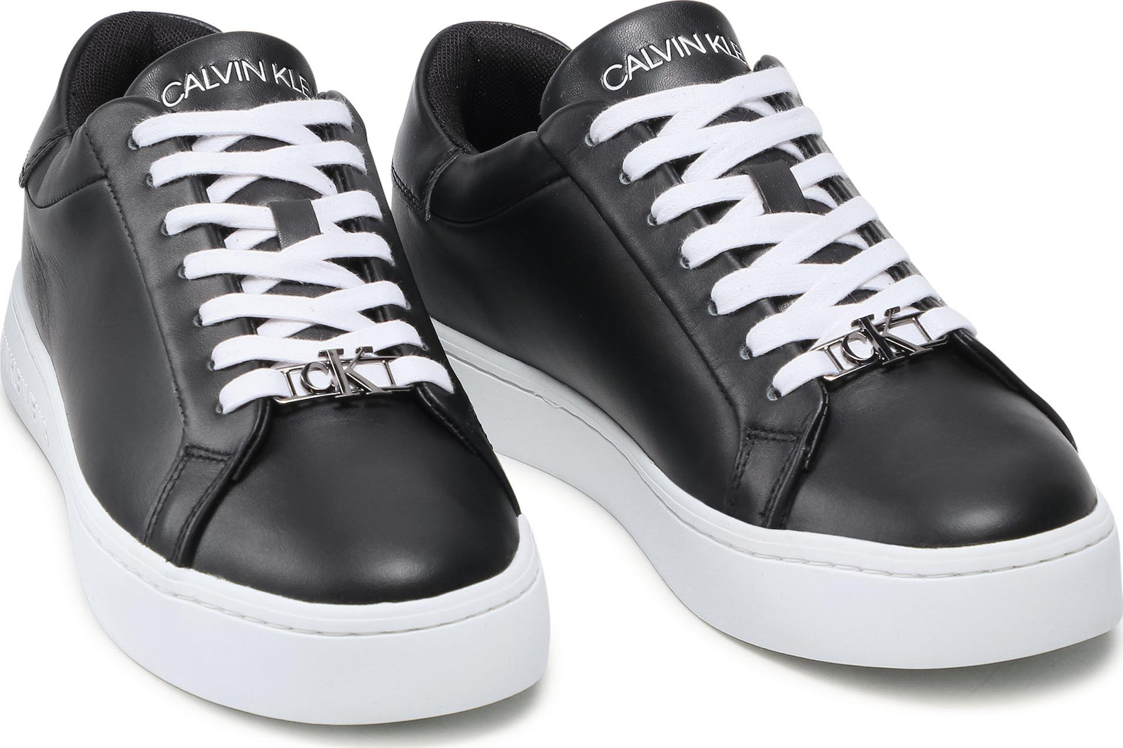 calvin klein cupsole trainers