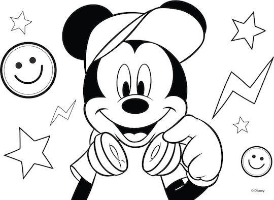 Diakakis Drawing Pad Mickey 1pcs