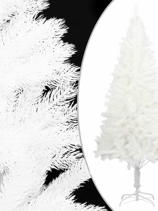 Christmas White Tree with Metallic Base H120pcs