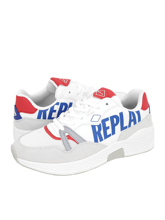 Replay Kids Sneakers Wick L White