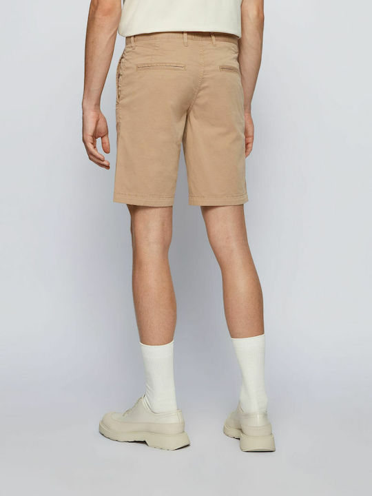 Hugo Boss Men's Shorts Chino Beige