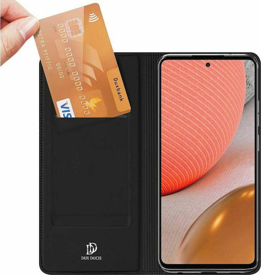 Dux Ducis Skin Pro Book Δερματίνης Μαύρο (Galaxy A72)