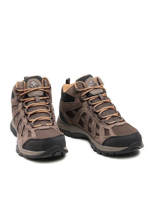 Columbia Redmond III Mid Ανδρικά Ορειβατικά Μποτάκια Αδιάβροχα Cordovan / Elk
