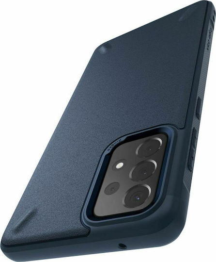 Ringke Onyx Back Cover Plastic / Silicon Albastru marin (Galaxy A72)