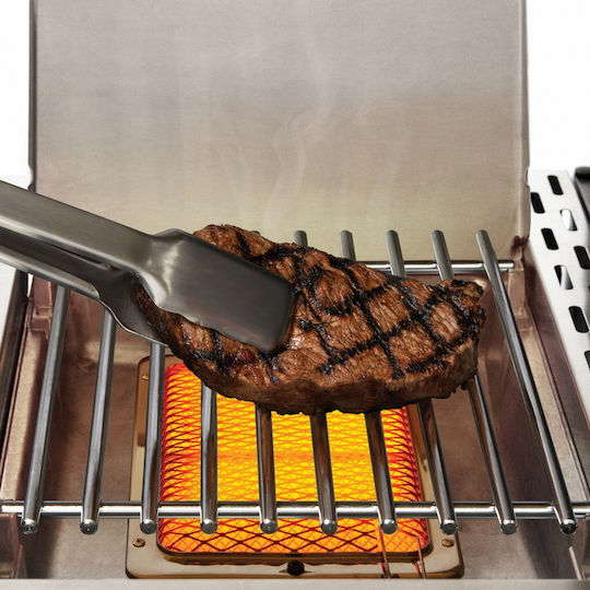 Broil King Imperial S 590 IR Gasgrill Rost 81cmx49cmcm mit 5 cm 16kW und Seitenbrenner Infrarot