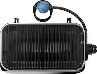 Campingaz Attitude 2 Go CV Gasgrill Gusseisen Rost 48cmx26cmcm mit 1 cm 2.4kW Schwarz
