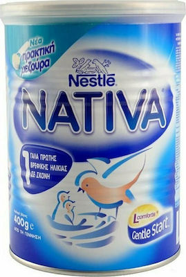 Nestle Γάλα σε Σκόνη Nativa 1 0m+ 400gr