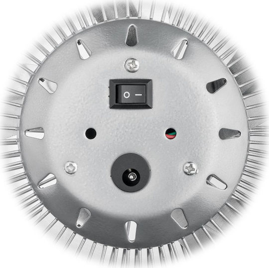 Goobay Ανεμιστηράκι USB 8" Ασημί 62062