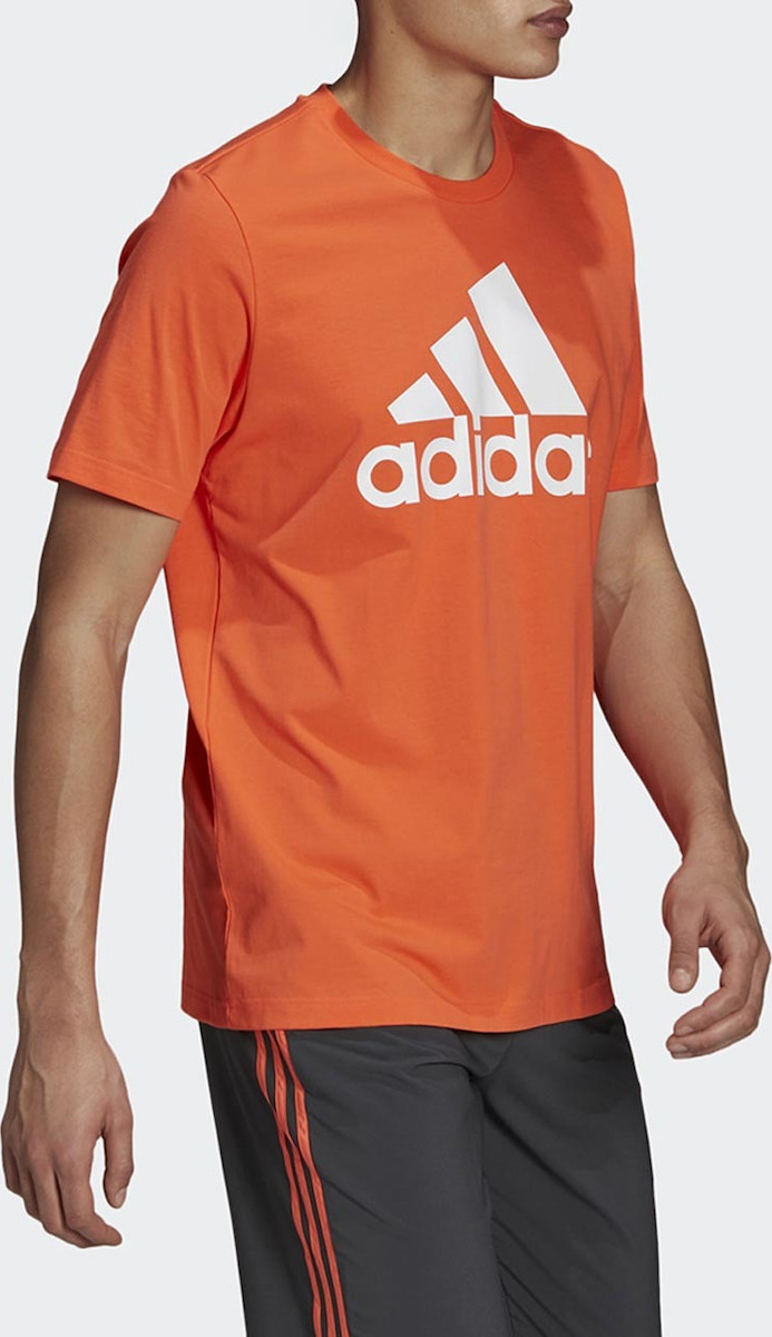 Adidas Essentials Αθλητικό Ανδρικό T-shirt Πορτοκαλί με Λογότυπο GK9131 |  Skroutz.gr