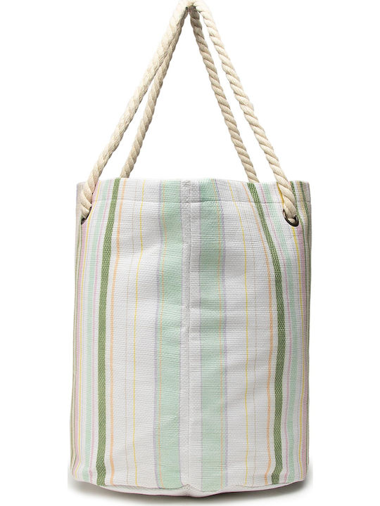 Roxy Fabric Beach Bag Multicolour with Stripes