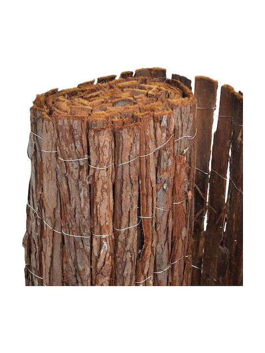 vidaXL Bambuszaun Holz 70x1000cm