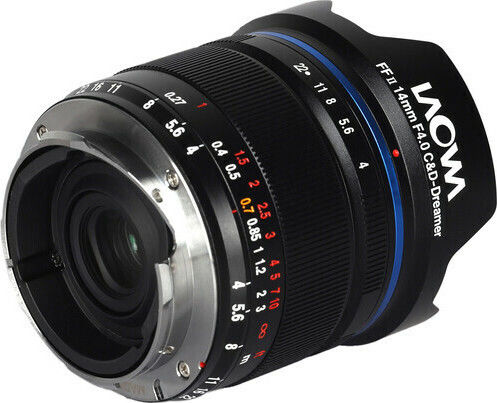 Laowa Full Frame Camera Lens Venus Optics 14mm f/4 FF RL Wide Angle for Canon RF Mount Black