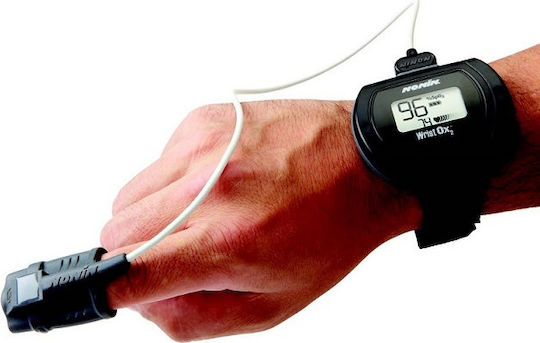 Nonin WristOx2 Επαγγελματικό Οξύμετρο Καρπού με Bluetooth Μαύρο