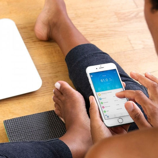Cecotec Surface Precision 9600 Smart Healthy Smart Ζυγαριά 180kg με Λιπομετρητή & Bluetooth Λευκή