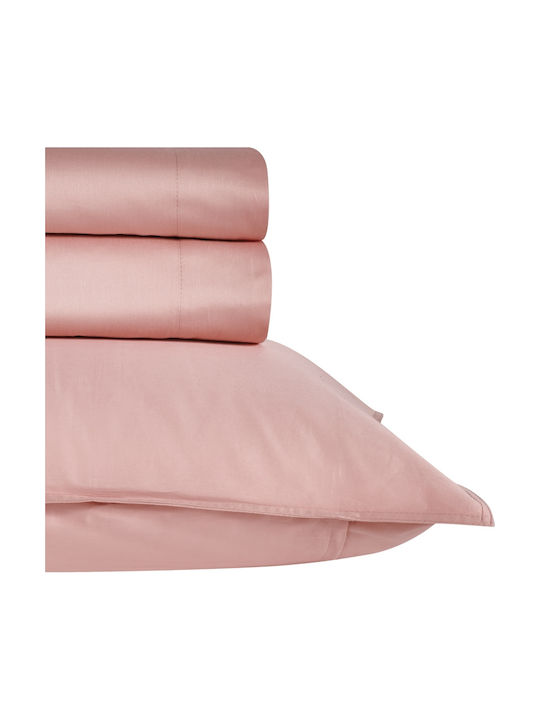 Kentia Opulence Pillowcase Set Oxford 1907 Pink 50x70cm.