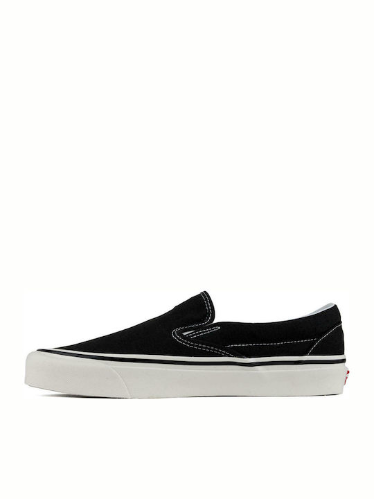 Vans Classic Stoff Herren Slip-Ons Og Black