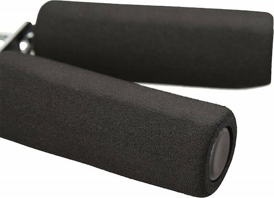 Relaxdays 2 Handmuskel-Stärkungsgriffe 2Stück mit Widerstand bis 40kg Schwarz