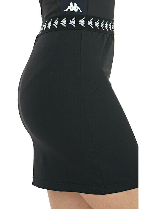 222 Banda Eygon High-waisted Midi Skirt Black