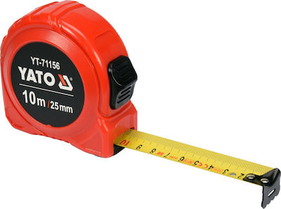 Yato Tape Measure with Auto-Rewind 25mm x 10m