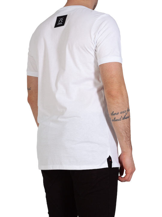 Vinyl Art Clothing 40512 Men's Short Sleeve T-shirt White 40512-02