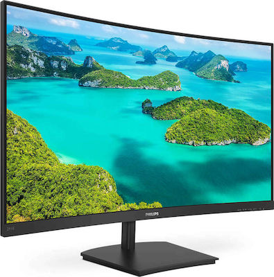 Philips E-Line 241E1SC VA Gebogen Monitor 23.6" FHD 1920x1080 mit Reaktionszeit 4ms GTG