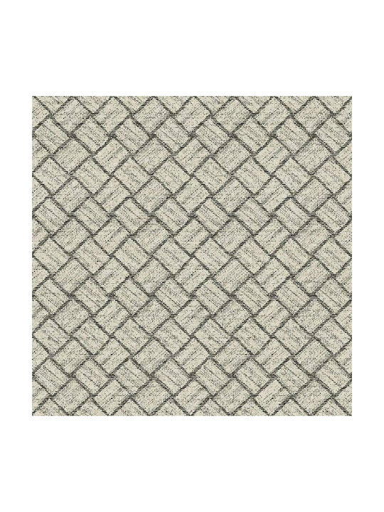 Lino Home Dekorativer Kissenbezug Macbeth aus 100% Baumwolle 101 Beige 45x45cm.