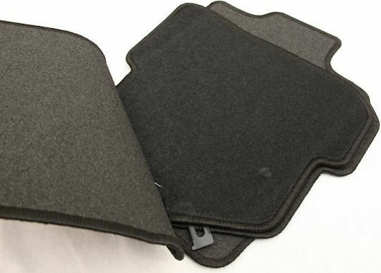 Petex Set of Front and Rear Mats 4pcs for Audi A1 2010+ Black