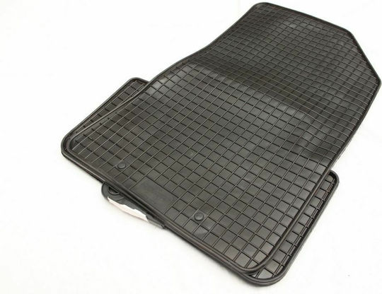 Petex Set of Front and Rear Mats 4pcs for Peugeot 508 2011+ Black
