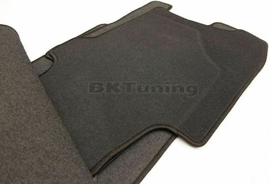 Petex Set of Front and Rear Mats 4pcs for Honda HR-V 1999-2005 Black