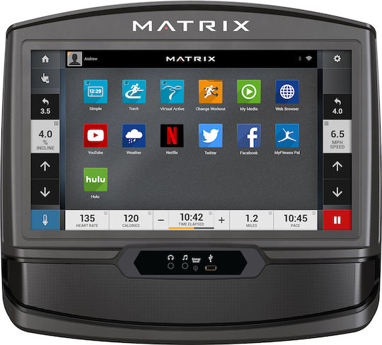 Matrix T70XIR 3.25hp Bandă De Alergat Electrică Pentru Utilizator Până La 181kg